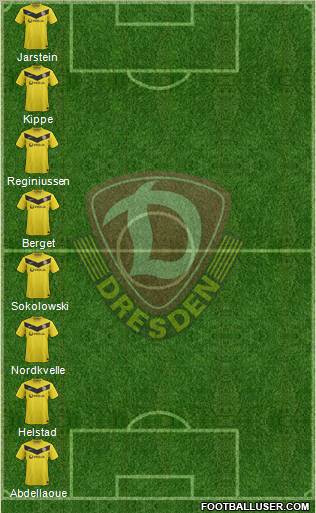 SG Dynamo Dresden Formation 2012