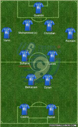 Union Sportive Créteil-Lusitanos Football Formation 2012