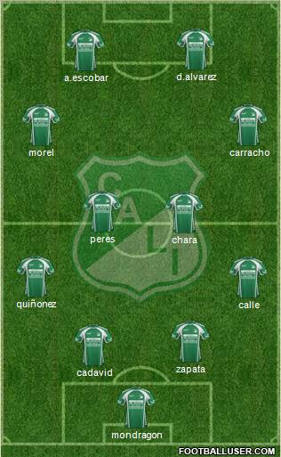 AC Deportivo Cali Formation 2012