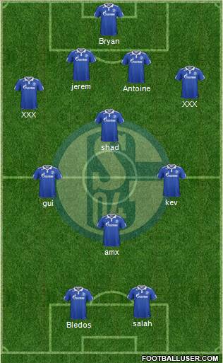FC Schalke 04 Formation 2012