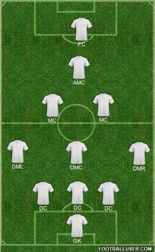 Football Manager Team Formation 2012