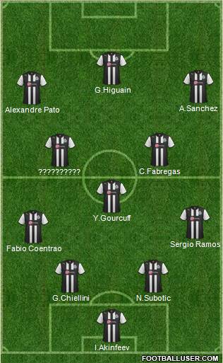 Newcastle United Formation 2012