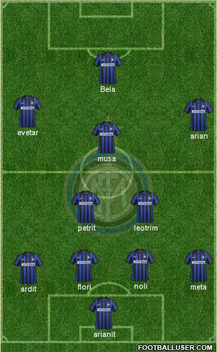 F.C. Internazionale Formation 2012