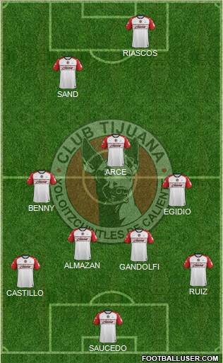 Xoloitzcuintles de Tijuana Formation 2012