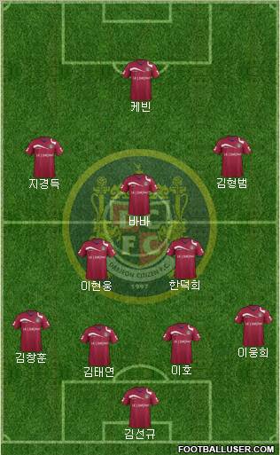 Daejeon Citizen Formation 2012