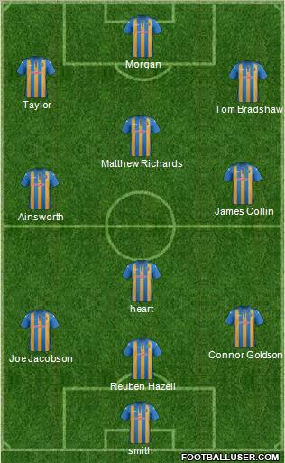Shrewsbury Town Formation 2012
