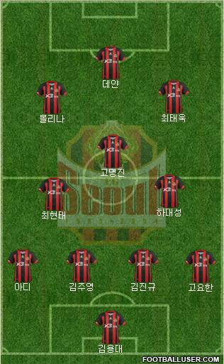 FC Seoul Formation 2012