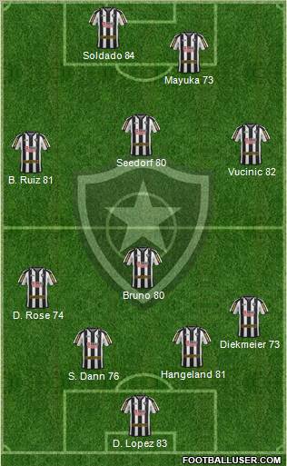 Botafogo FR Formation 2012