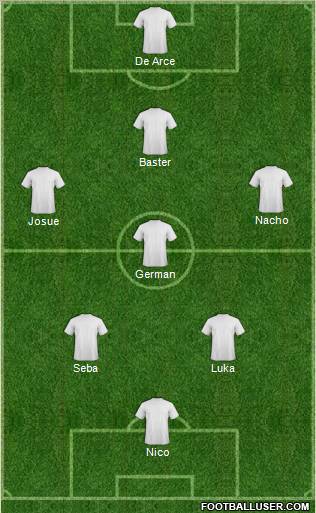 Pro Evolution Soccer Team Formation 2012