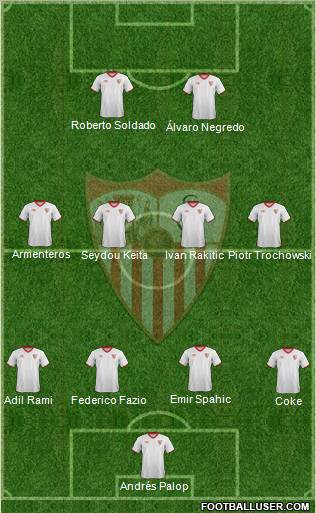 Sevilla F.C., S.A.D. Formation 2012