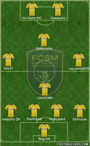 FC Sochaux-Montbéliard Formation 2012
