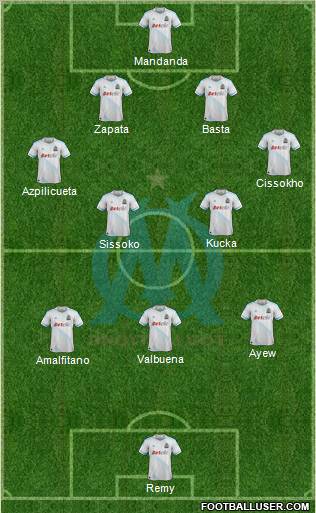 Olympique de Marseille Formation 2012