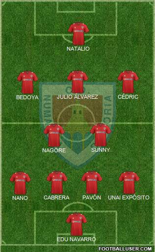 C.D. Numancia S.A.D. Formation 2012