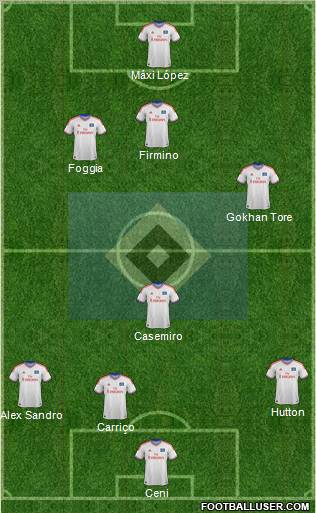 Hamburger SV Formation 2012