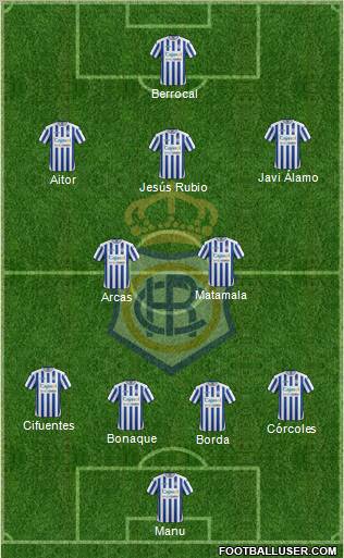 R.C. Recreativo de Huelva S.A.D. Formation 2012