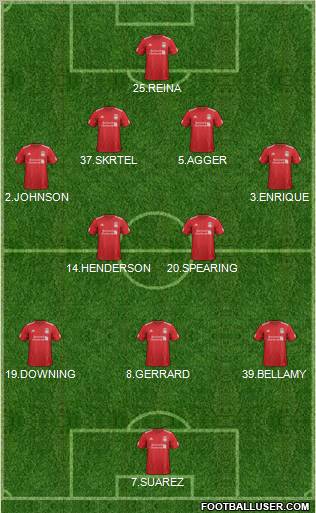 Liverpool Formation 2012