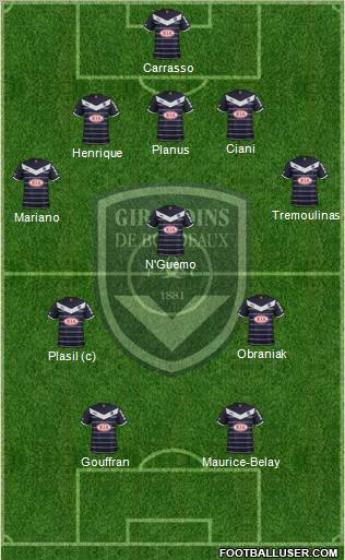 FC Girondins de Bordeaux Formation 2012