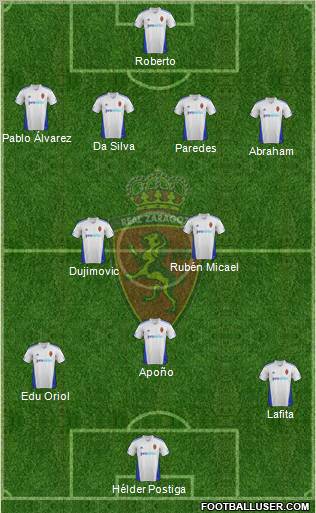 R. Zaragoza S.A.D. Formation 2012