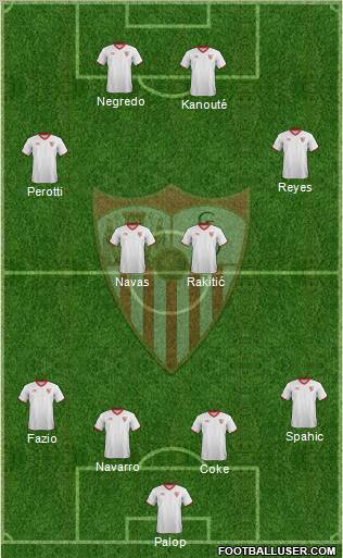 Sevilla F.C., S.A.D. Formation 2012