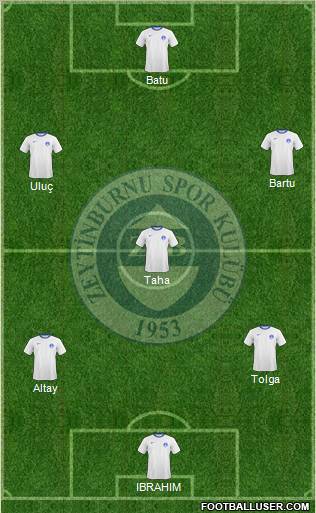 Zeytinburnuspor Formation 2012