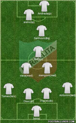 AD Carmelita Formation 2012