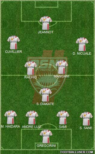 A.S. Nancy Lorraine Formation 2012