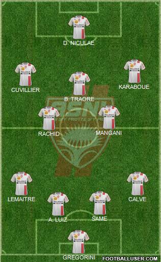 A.S. Nancy Lorraine Formation 2012