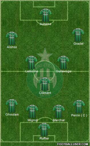 A.S. Saint-Etienne Formation 2012