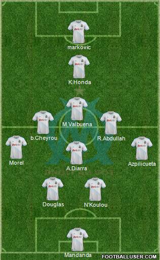 Olympique de Marseille Formation 2012
