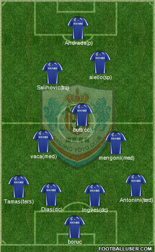 Nanjing Yoyo Formation 2012