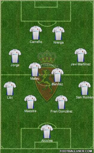R. Zaragoza S.A.D. Formation 2012