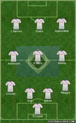 Hamburger SV Formation 2012