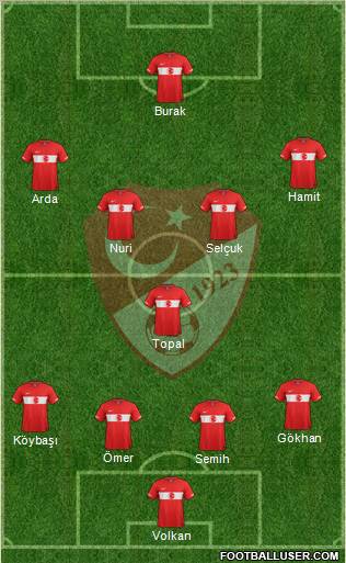 Turkey Formation 2012