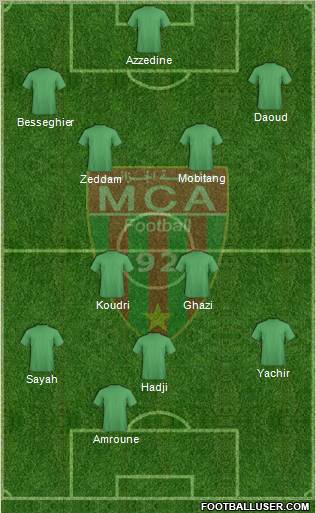 Mouloudia Club d'Alger Formation 2012