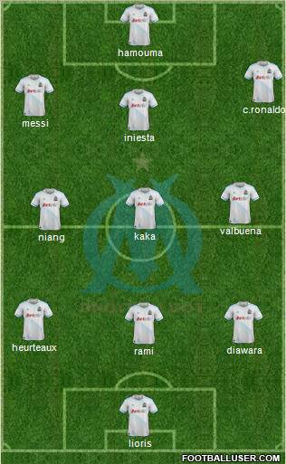 Olympique de Marseille Formation 2012