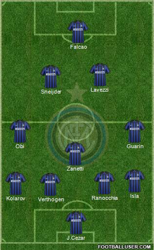 F.C. Internazionale Formation 2012