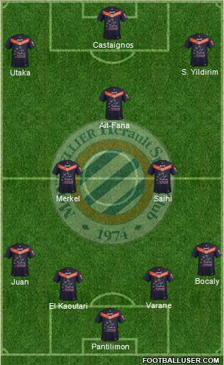 Montpellier Hérault Sport Club Formation 2012