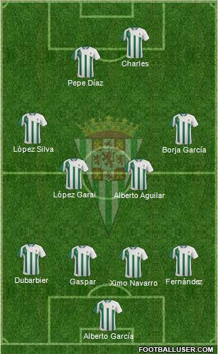 Córdoba C.F., S.A.D. Formation 2012