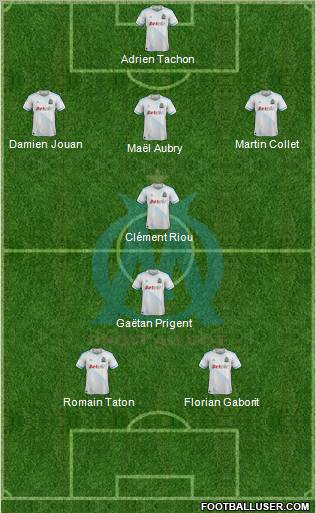 Olympique de Marseille Formation 2012