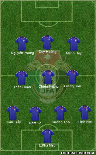 Japan Formation 2012