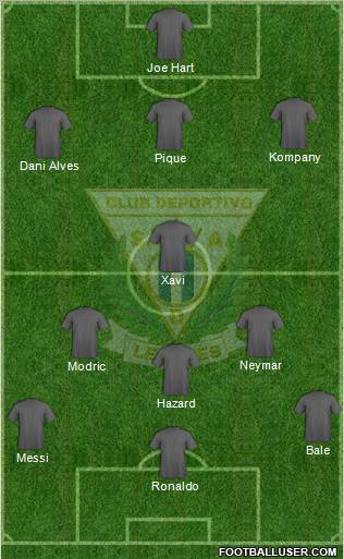 C.D. Leganés S.A.D. football formation