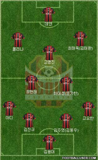 FC Seoul Formation 2012