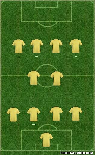 England Formation 2012