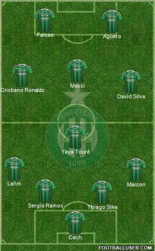 A.S. Saint-Etienne Formation 2012