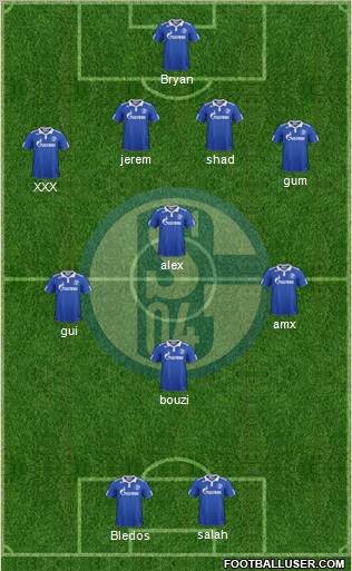 FC Schalke 04 Formation 2012