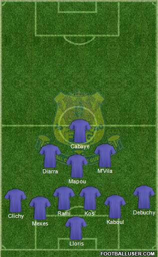 Football Club de Gueugnon Formation 2012