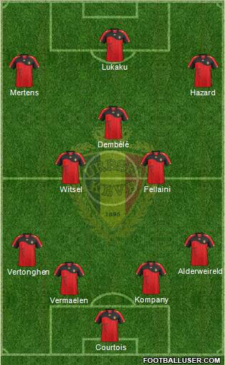 Belgium Formation 2012
