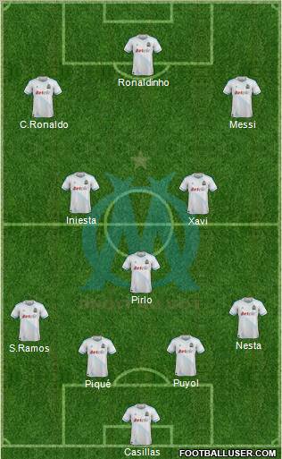 Olympique de Marseille Formation 2012