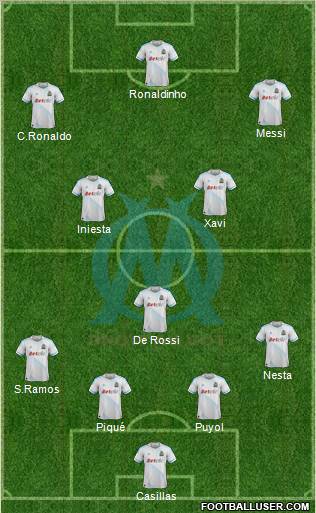 Olympique de Marseille Formation 2012