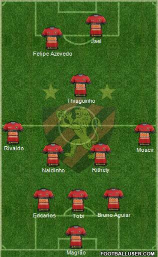 Sport C Recife Formation 2012